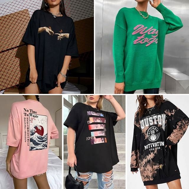 2023 XW Women's mixed wholesale custom women oversized used clothes female apparel stock