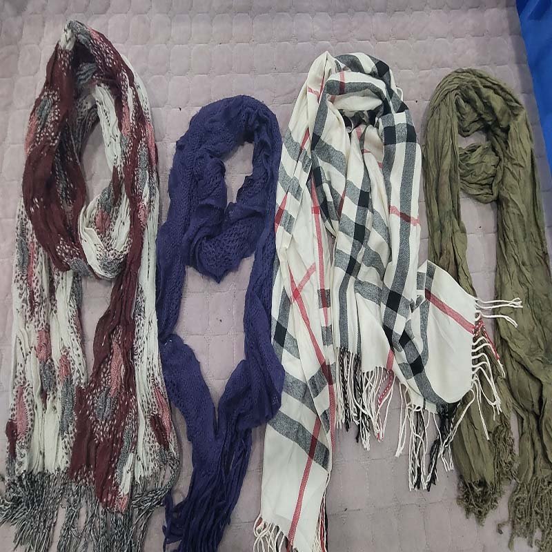 Factory Direct used clothes bales Warm Soft Neck Scarves Ladies Winter Scarf for Women and men