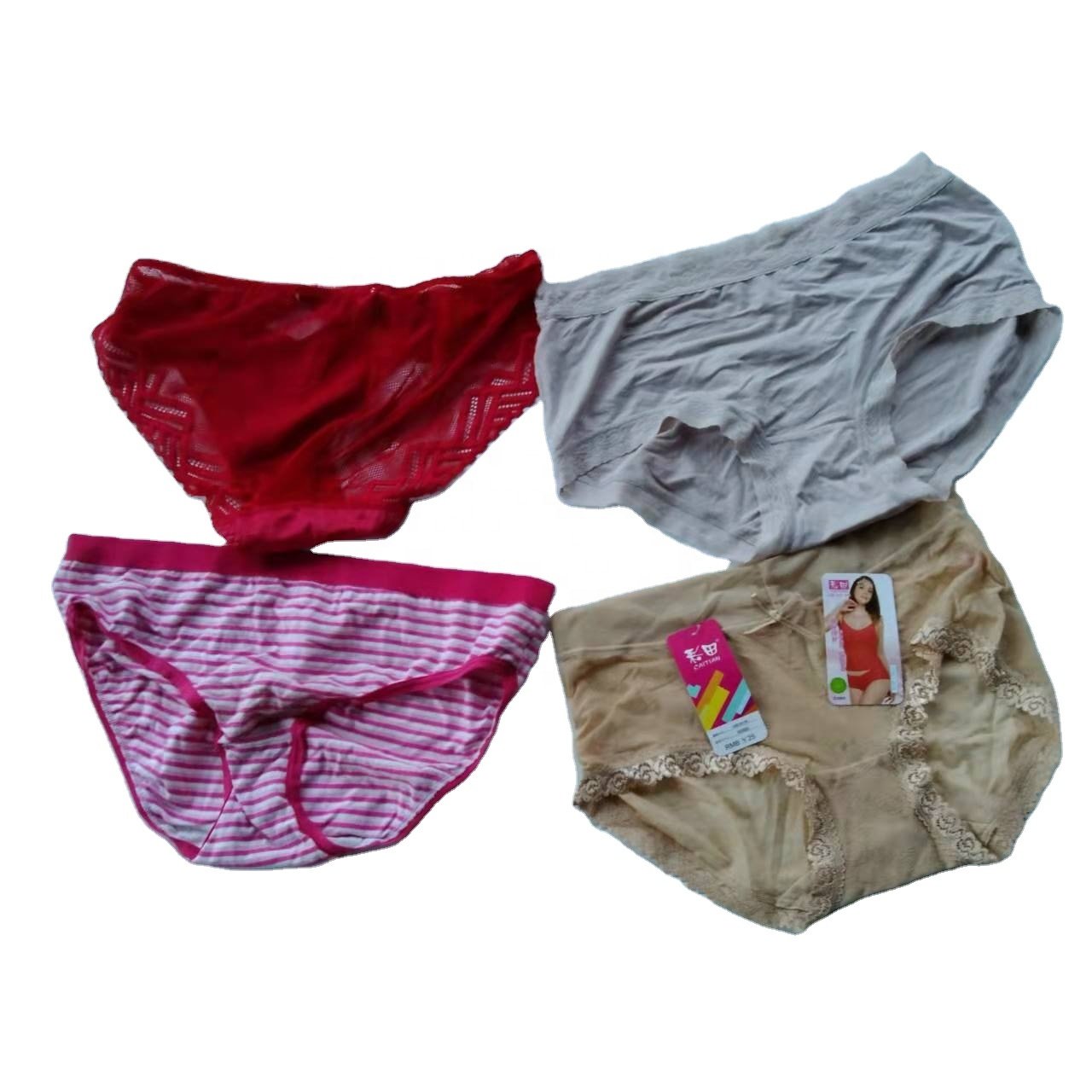wholesale used women's underwear second hand panties used clothes sale by bale