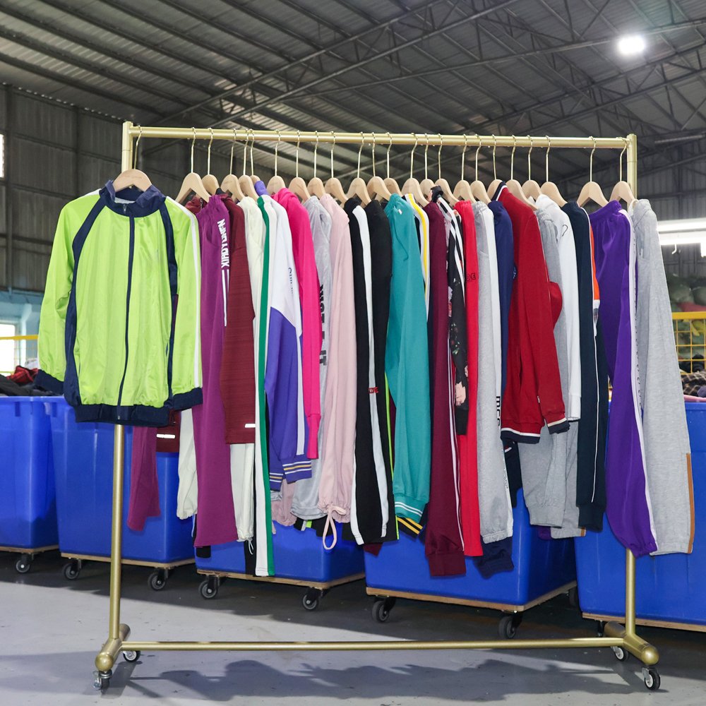 Premium Vintage Adult Jogging Cotton Wear Second Hand Summer Clothing Top Pant Ukay Bale Trendy Used Clothes Wholesale