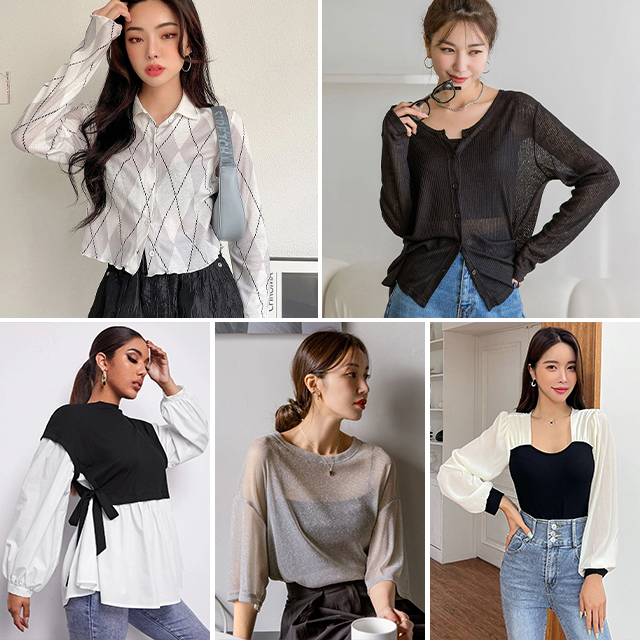 Brand Women's Mix Style Stock Dresses T-shirts Small Shirts Pants Skirts