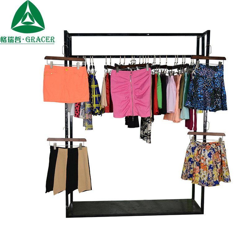 Second Hand Clothes Bale Used Clothing in South Korea Ladies Cotton Skirt Used Clothes in KG