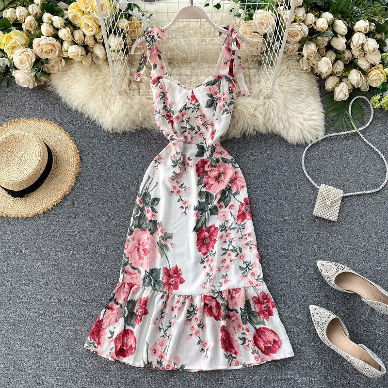 Summer Dresses Factory Wholesale Women Clothes Casual Dresses Stock Apparel