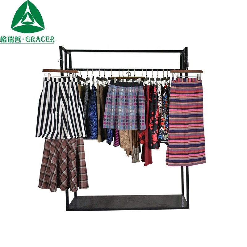 Used clothes in bales price Good Quality Ladies Wool Skirt bulk used clothing