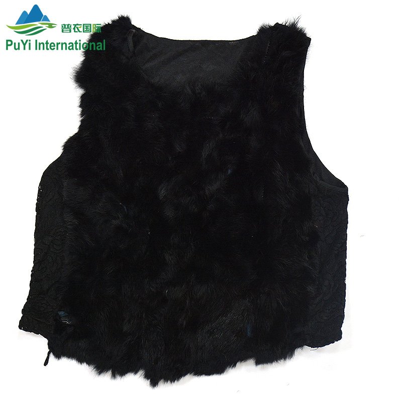 artificial faux wool fur coat jacket used clothing women used winter second hand clothes in bales for uganda