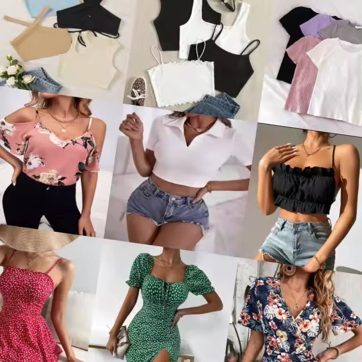 sili 24 Women's mixed wholesale custom women oversized used clothes female apparel stock