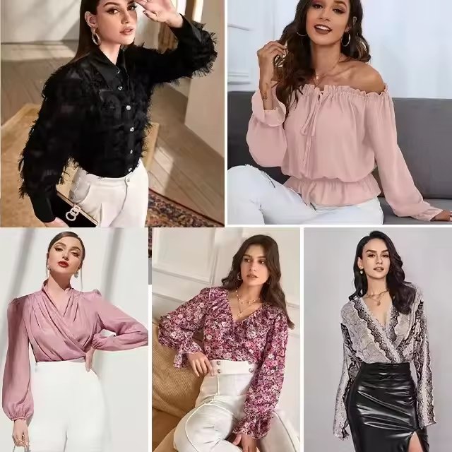 sili 24 Women's mixed wholesale custom women oversized used clothes female apparel stock