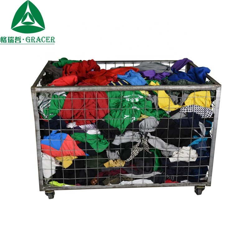 Second hand t shirt bulk wholesale clothing used clothes from korea