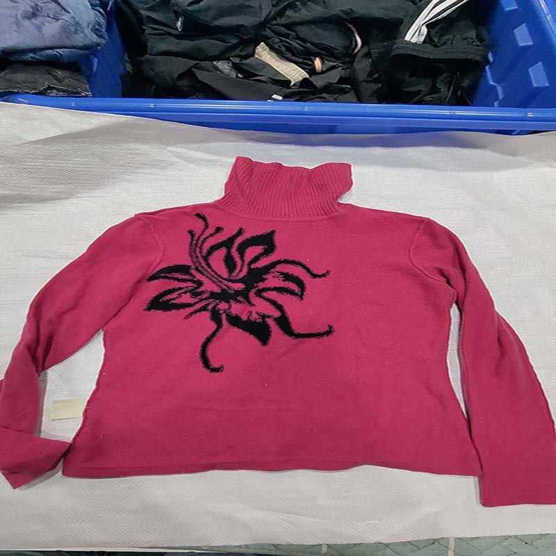 used clothes Top selling turtle neck top long sleeve slim fit turtleneck sweater for men tops shirt male bales clothes