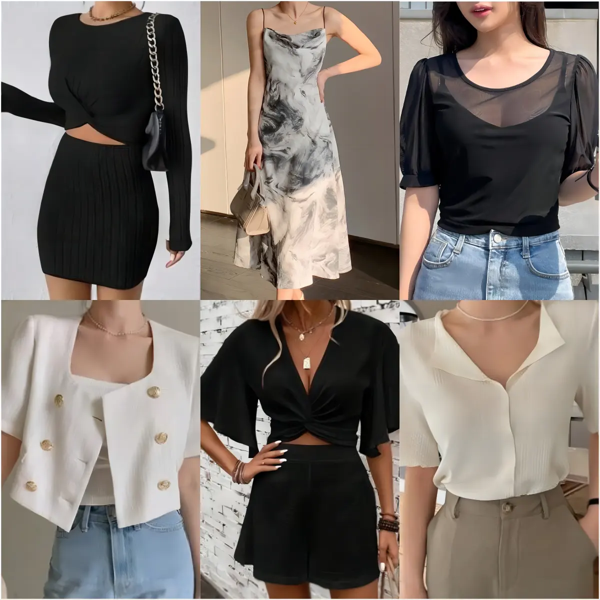 Clearance Sale Casual Dress Clothes Ladies Bundle Bale Mixed Woman Cheap Sexy Used Clothing WO