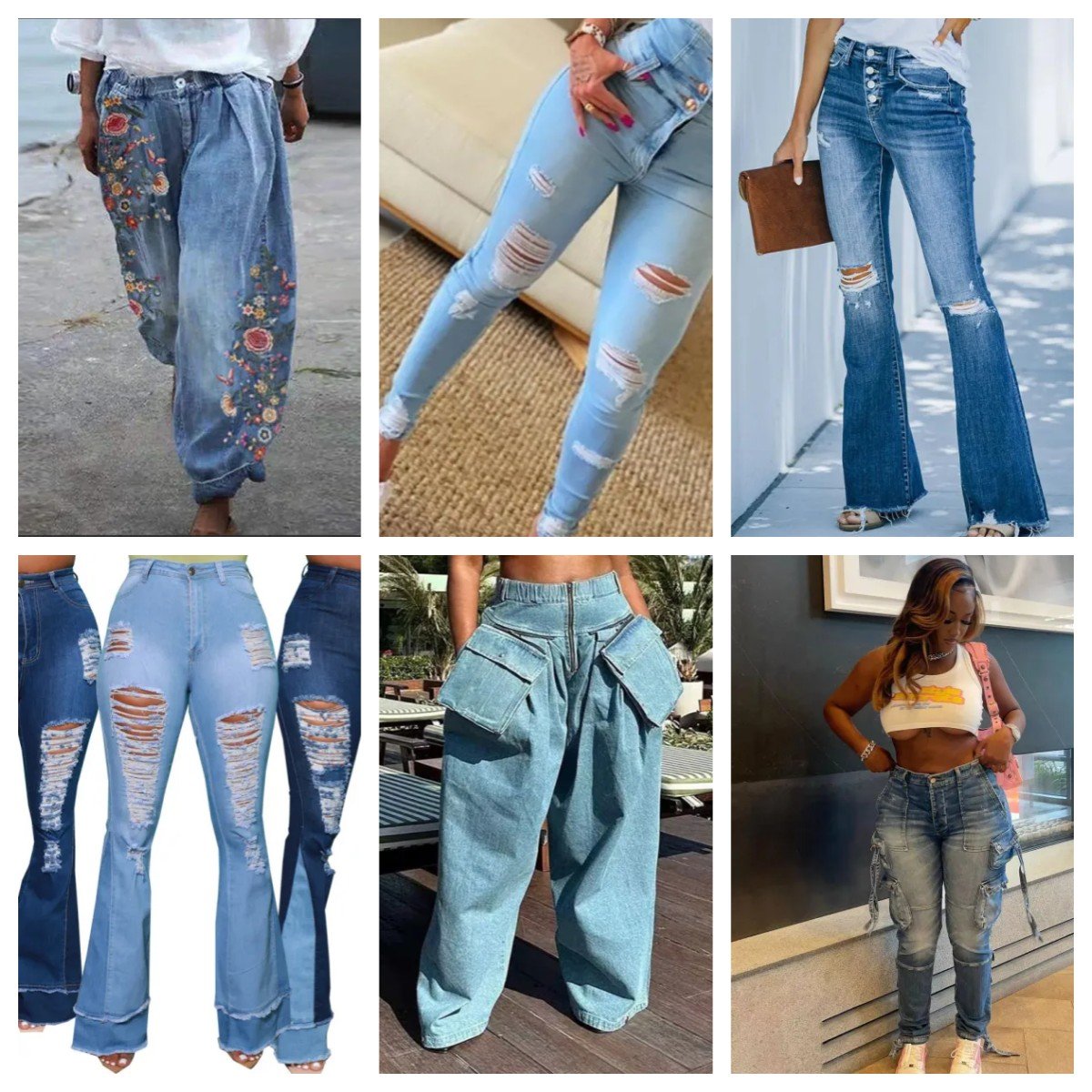 Cheap Wholesale Good Quality Skinny Ladies denim used jeans women jeans stock Lots overruns branded clothing