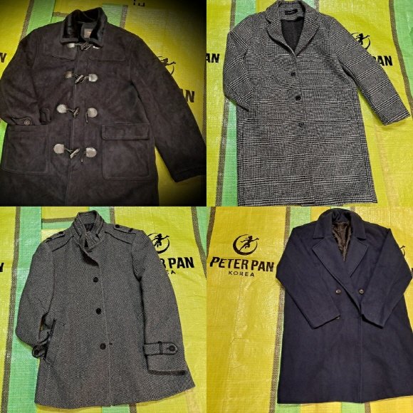 Used clothes(clothing) : Men winter coat(bale)