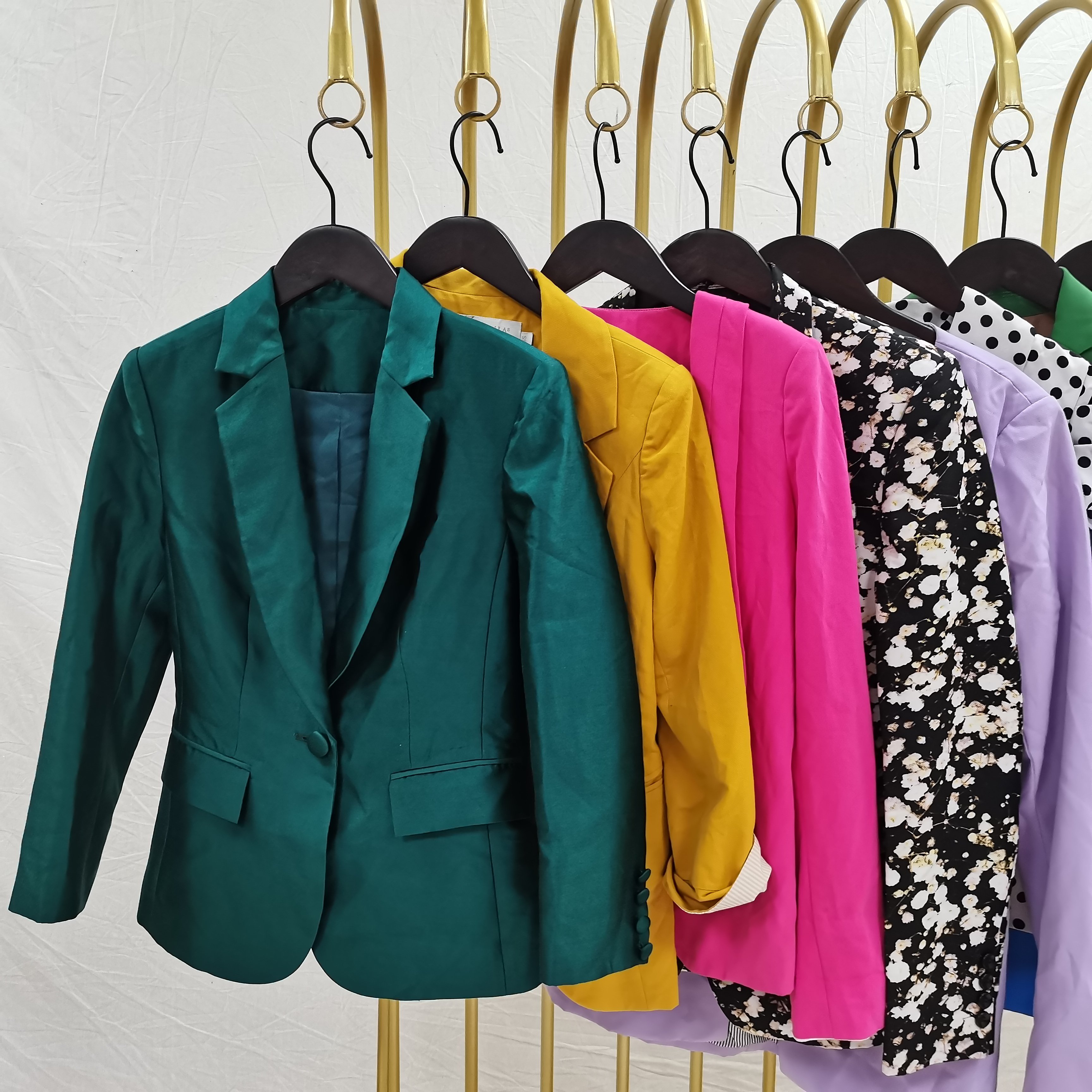 Ladies thin suits coats fashion old used clothes jackets only used clothes second hand clothes