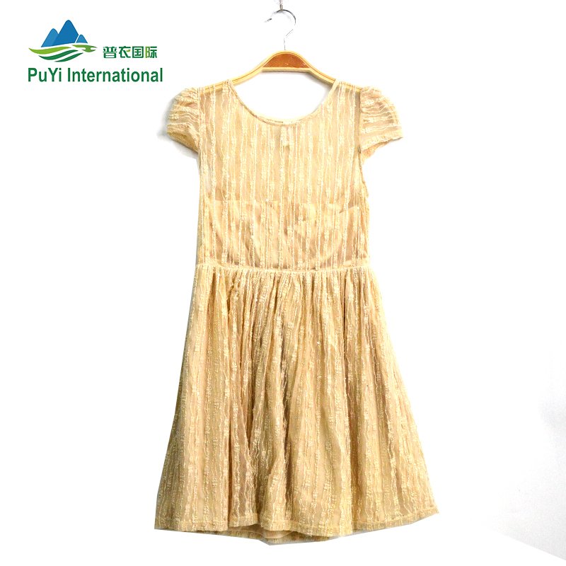 Cheap wholesale women clothing used clothes uk cotton dress used clothing in bales in Africa