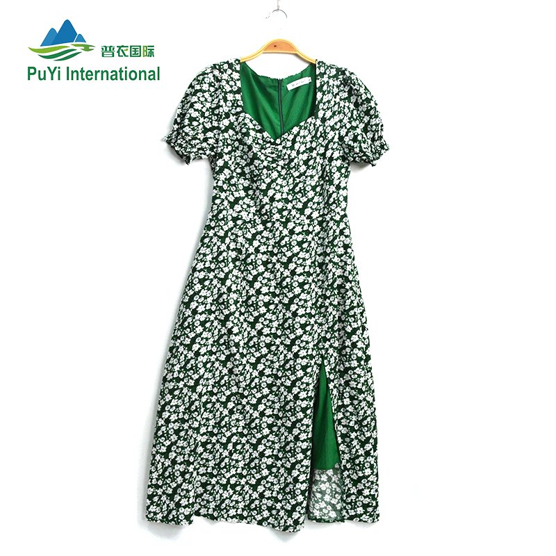 Cheap wholesale women clothing used clothes uk cotton dress used clothing in bales in Africa