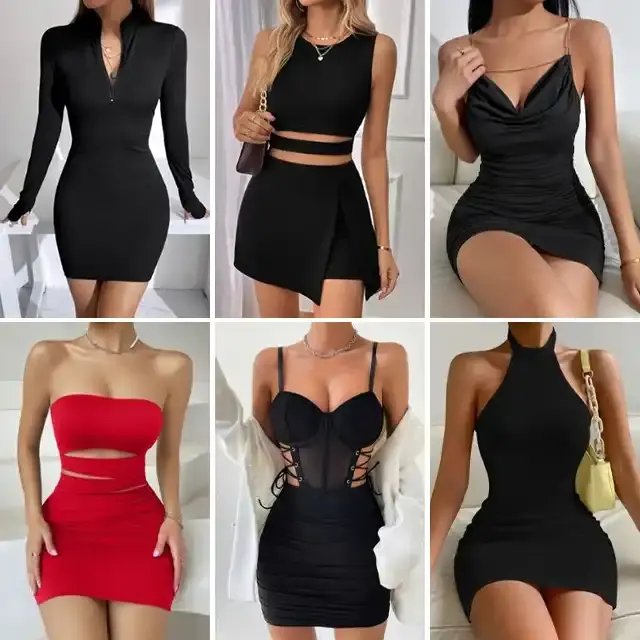 Stock Wholesale Bulks New Bales Clothes Used Clothes Bales For Women Long Dresses Brand Discount Women's Clothing Dress