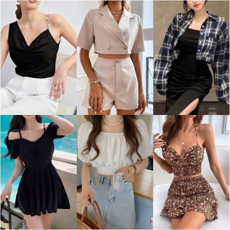 Used Women's Clothes Wholesale Casual Dresses Summer Used Clothing Bales Mixed Clothing Woman Blouse Second Hand Branded Stock