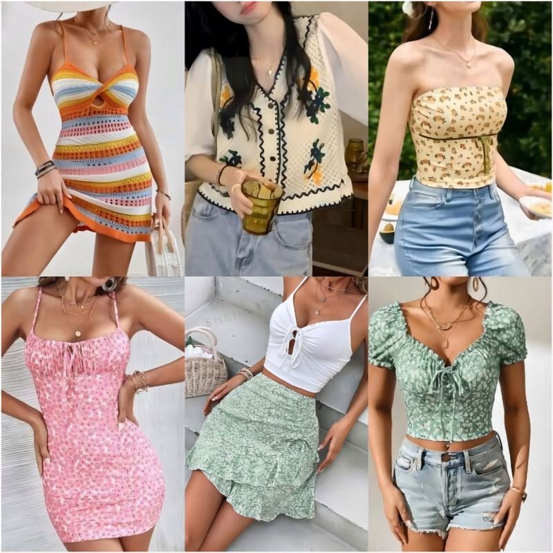 Used Women's Clothes Wholesale Casual Dresses Summer Used Clothing Bales Mixed Clothing Woman Blouse Second Hand Branded Stock