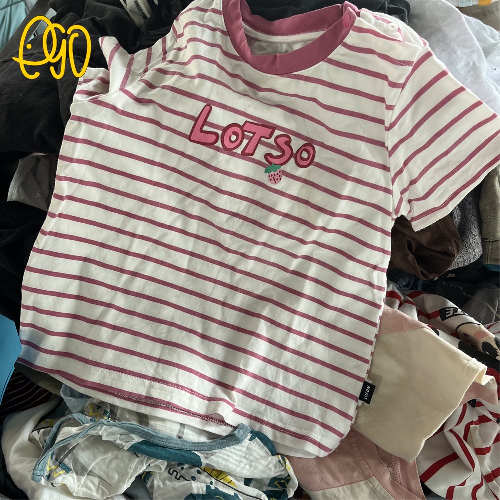 Wholesale Used Children Spring/Autumn Mixed Clothes Second Hand Spring Clothes Kids In Bales Used Clothes Factory