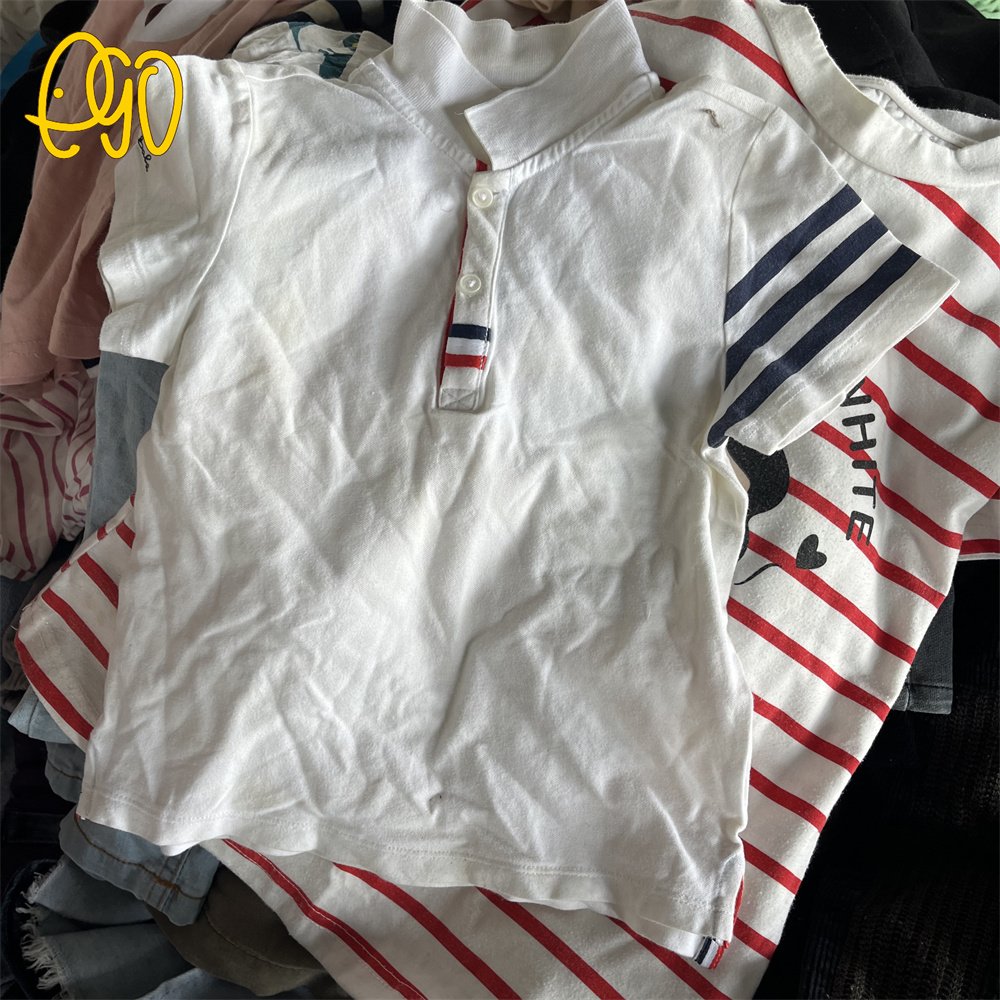 Wholesale Used Children Spring/Autumn Mixed Clothes Second Hand Spring Clothes Kids In Bales Used Clothes Factory