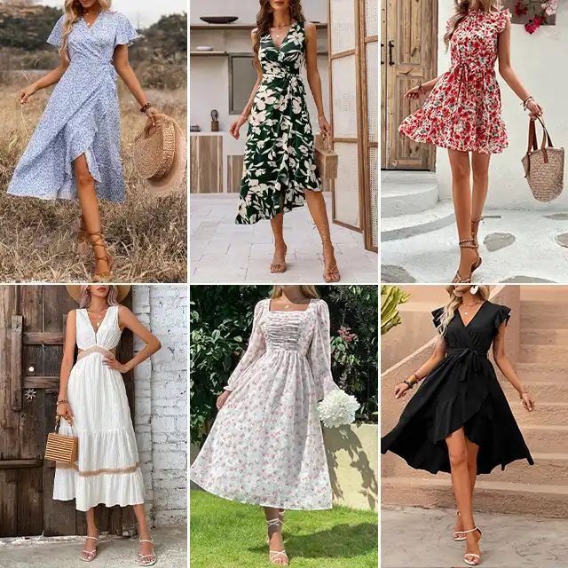 Used clothes for womens Clothes Dress Stock Swimsuit Bulk Clothes Tops Bale apparel stock Casual Dresses