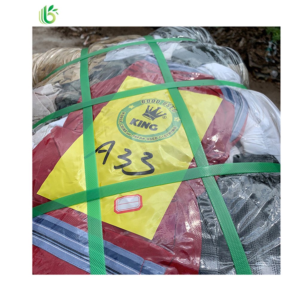 Brilliant Good Branded Bale Orignal Clean Good Developed Cities Material Korean Bales Mixed Used Clothing 45Kg Clothes