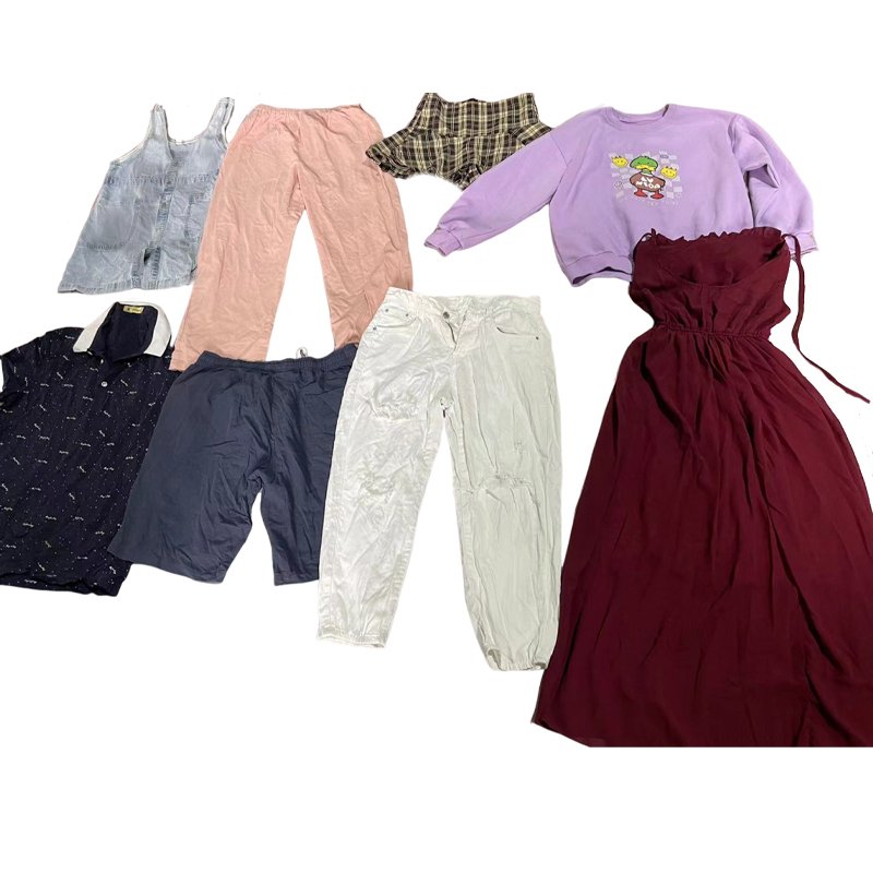 used summer clothes second hand clothes hooded dress china source manufacturer