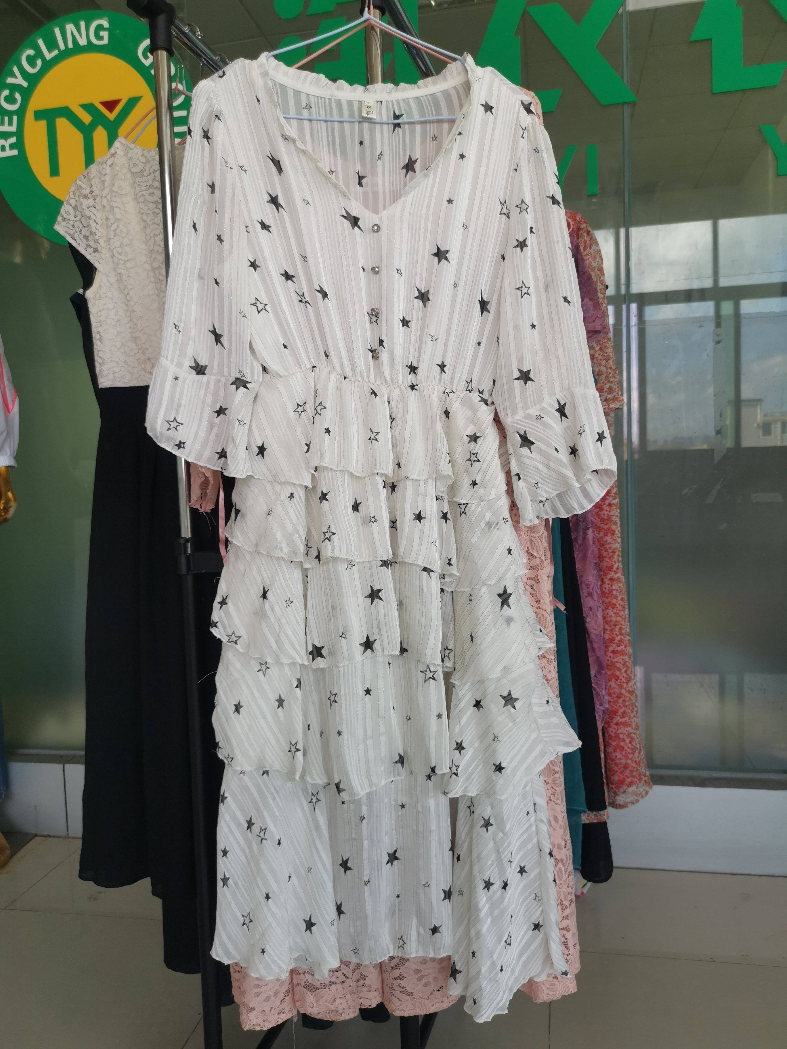 wholesale ladies silk dress second hand clothes bales branded used clothes bales american clothing Used Clothes