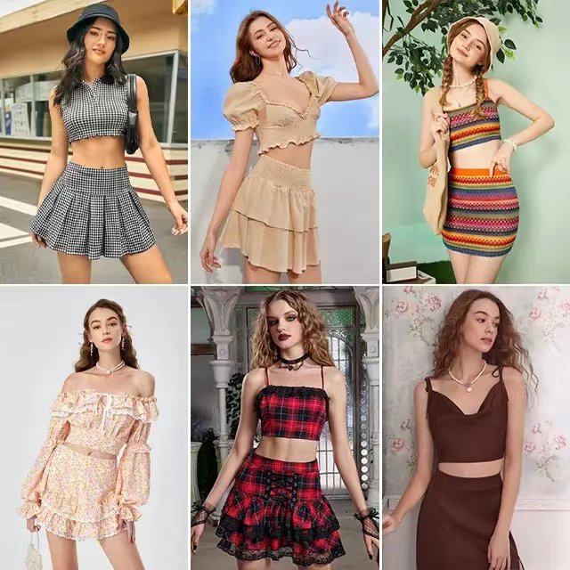 Low price discount manufacturer women's sexy tops dresses second-hand clothes swimsuits and random shipment