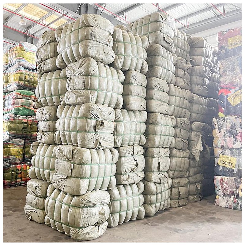 china factory korea style full length denim overalls casual used clothes for women mixed bales for sale