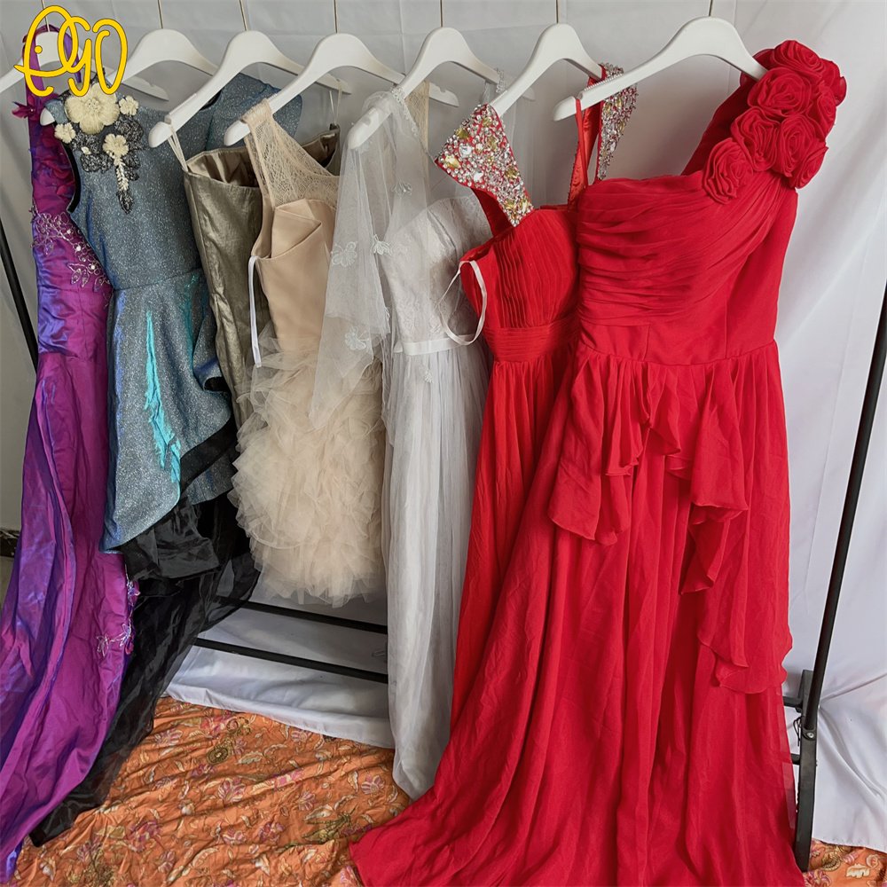 Used Clothes Wholesale Long Dress Evening Wedding Second Hand Party Weeding Dress Used Clothes Women Dresses