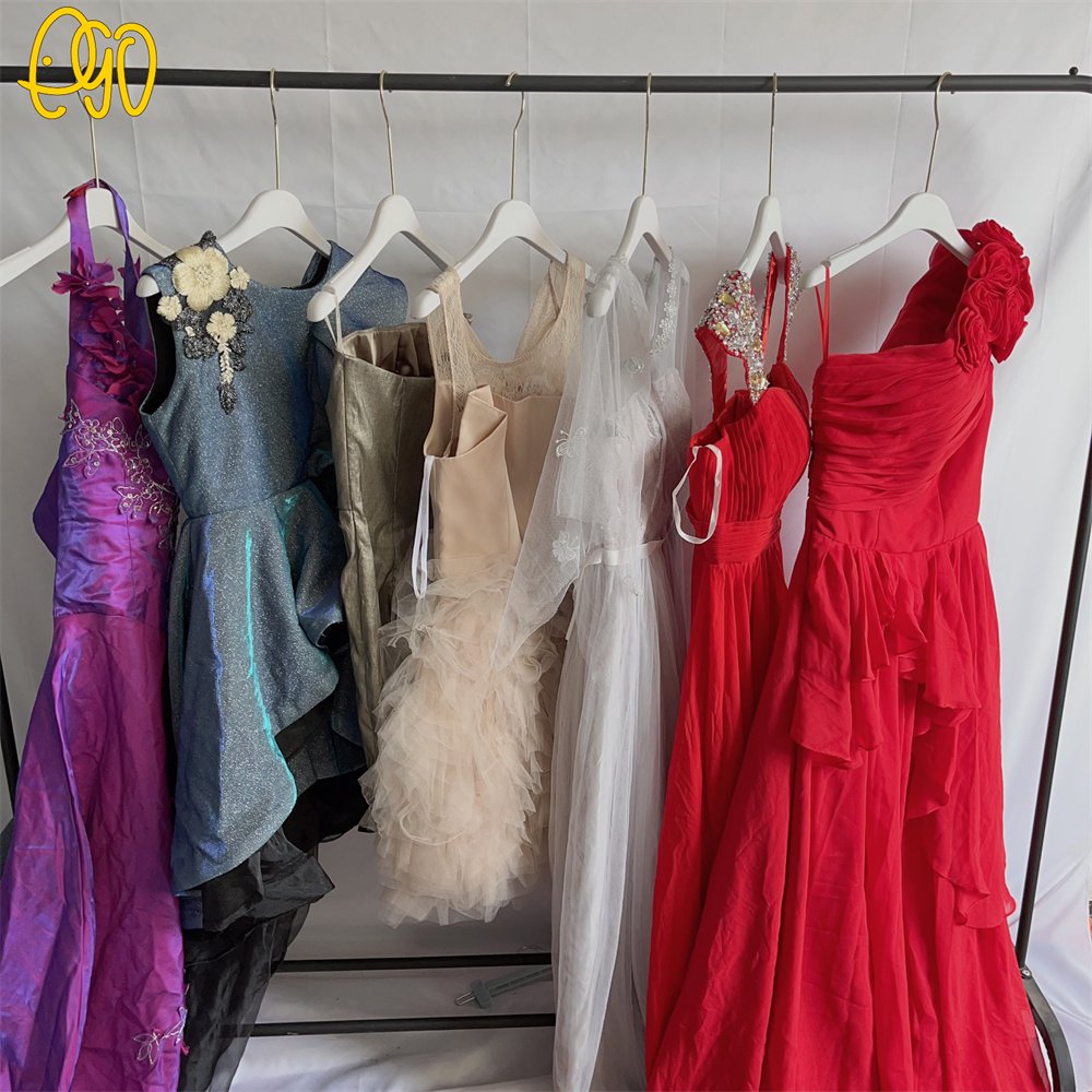 Used Clothes Wholesale Long Dress Evening Wedding Second Hand Party Weeding Dress Used Clothes Women Dresses