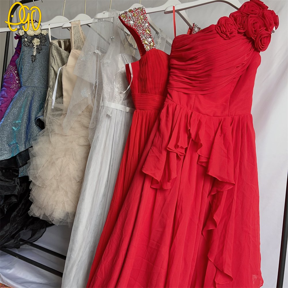 Used Clothes Wholesale Long Dress Evening Wedding Second Hand Party Weeding Dress Used Clothes Women Dresses