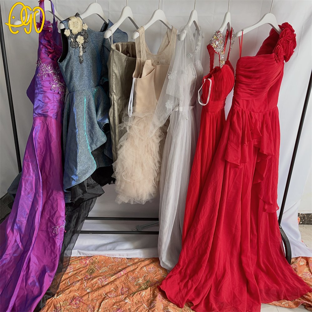 Used Clothes Wholesale Long Dress Evening Wedding Second Hand Party Weeding Dress Used Clothes Women Dresses