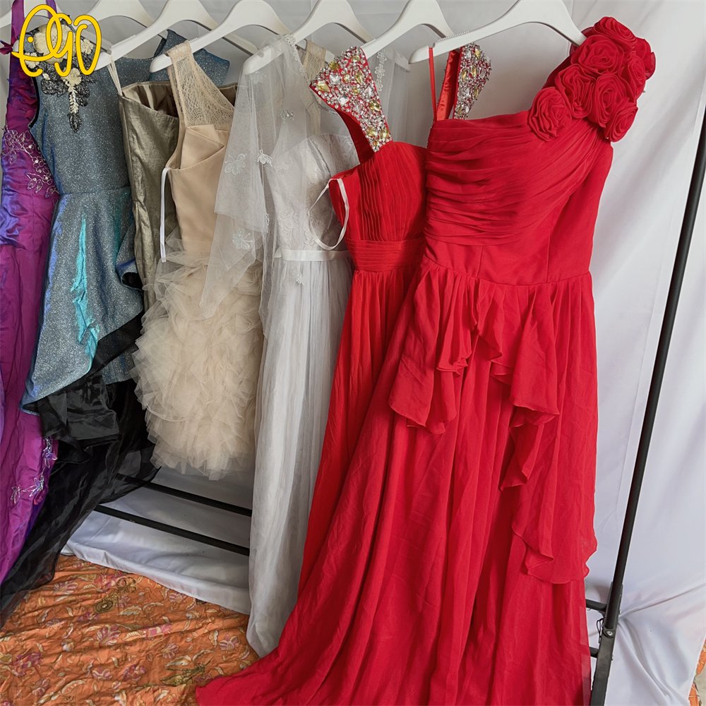 Used Clothes Wholesale Long Dress Evening Wedding Second Hand Party Weeding Dress Used Clothes Women Dresses