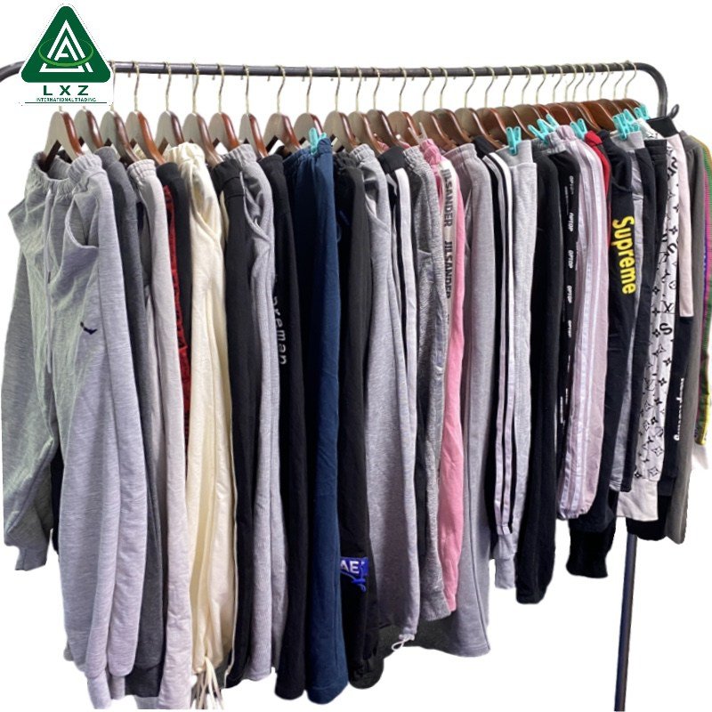 LXZ Cotton Sport Pants Second Hand Clothes Bales From China Bales Used Clothes Branded