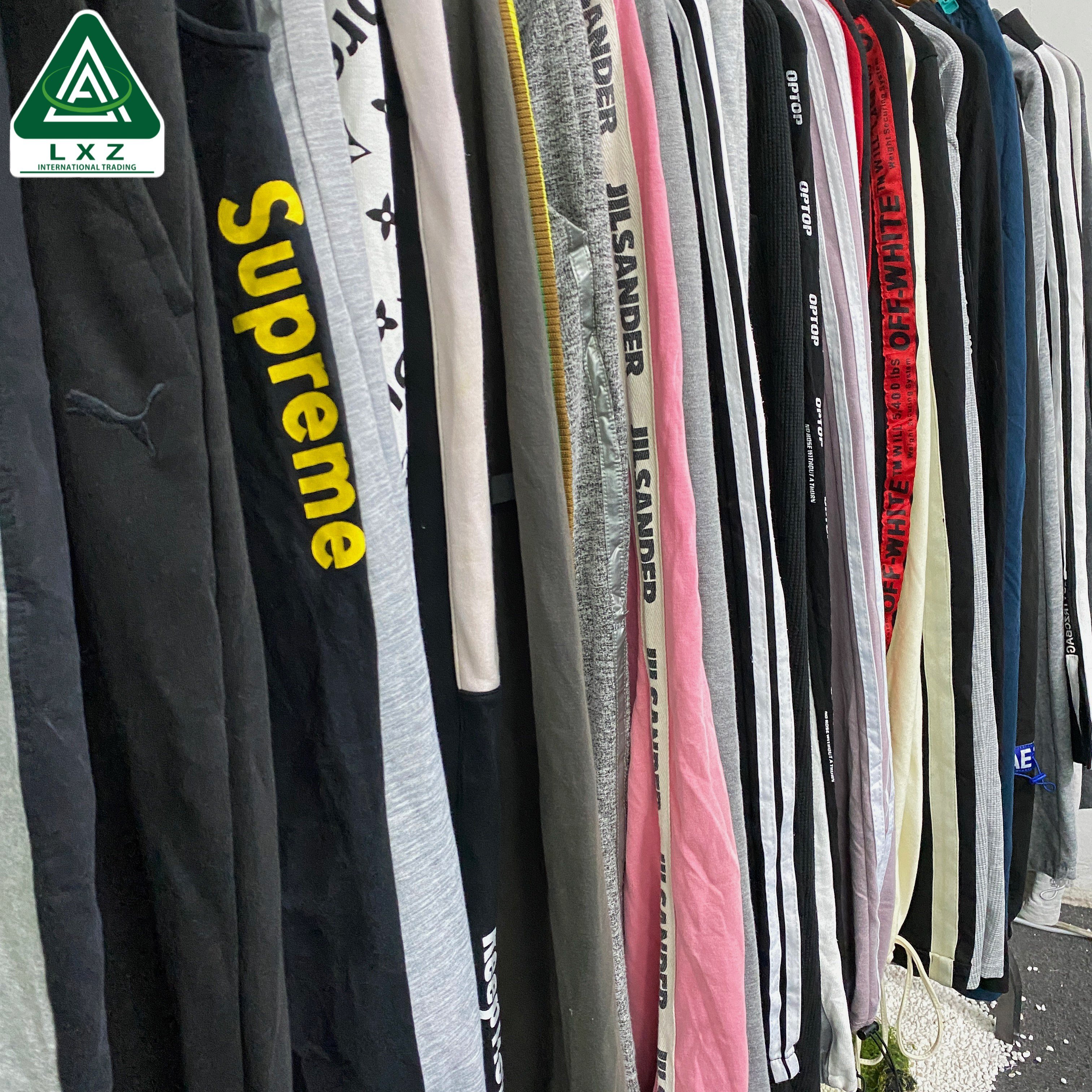 LXZ Cotton Sport Pants Second Hand Clothes Bales From China Bales Used Clothes Branded