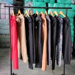 Korea Factory Direct Secondhand Brand Clothing Fashion Quality Cotton Mixed Used Clothes Leggings For Women