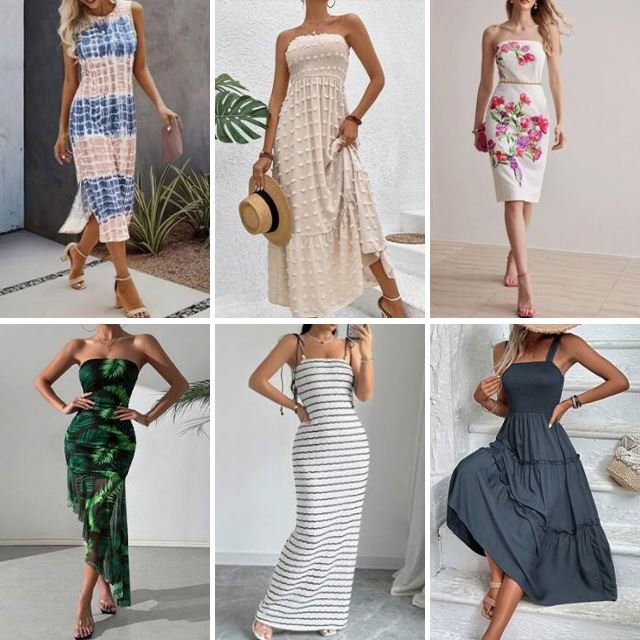 2024 Women's Digital Printed Casual Dress Summer V-neck Short sleeved Dress Women's Dress Random Shipping