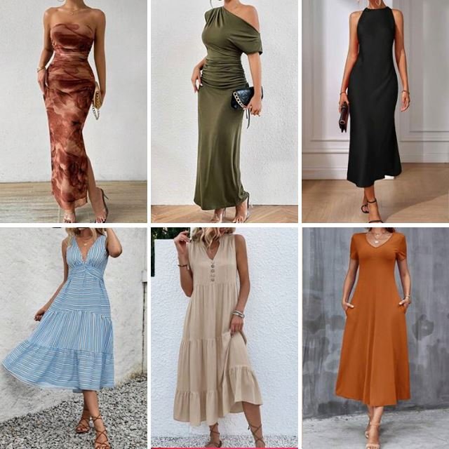 2024 Women's Digital Printed Casual Dress Summer V-neck Short sleeved Dress Women's Dress Random Shipping