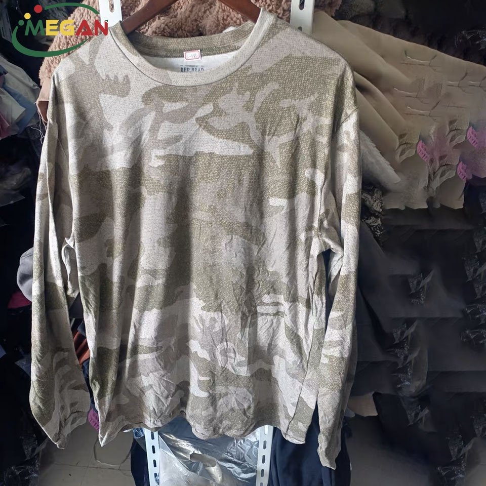 Megan High Discount Bales Cotton Used Clothes Bundle Light Printing Men's Used Hoodies