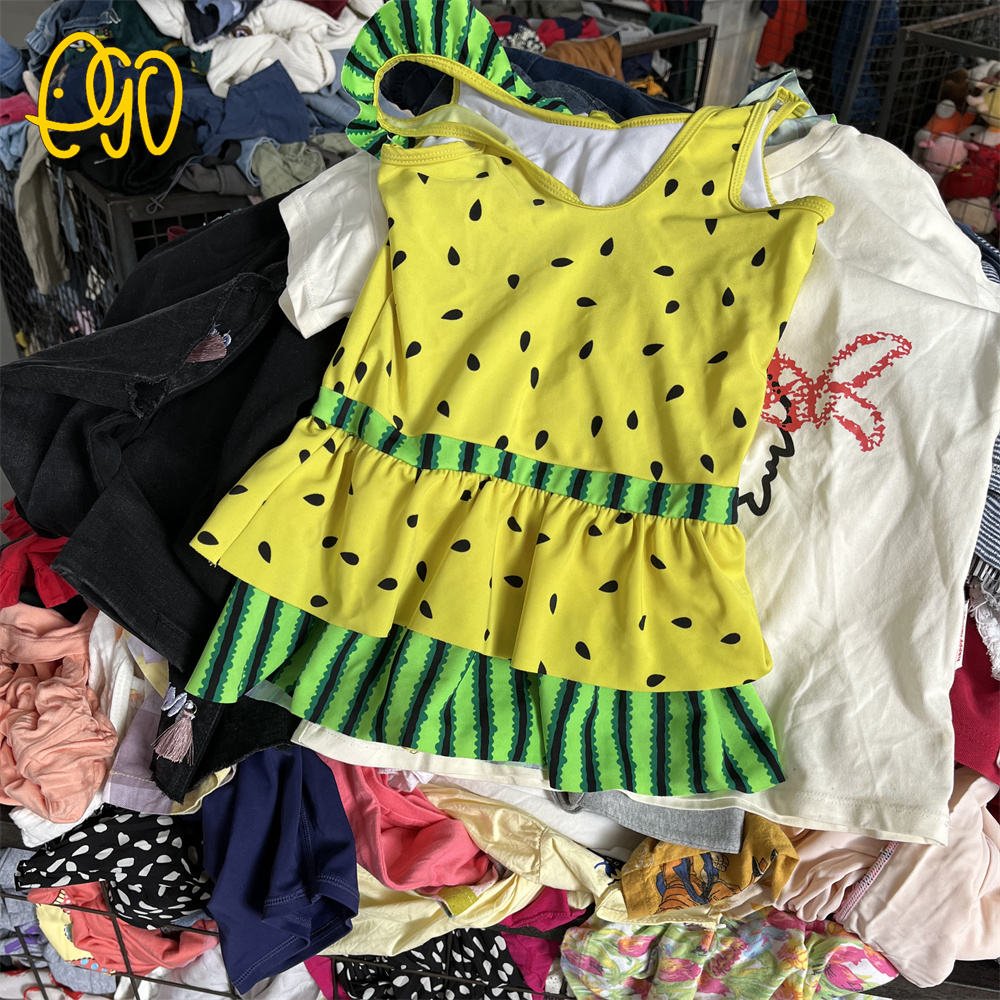 Used Clothes Kids Children Summer Wear Wholesale Used Children Spring/Autumn Mixed Clothes In Bales Used Clothes Factory