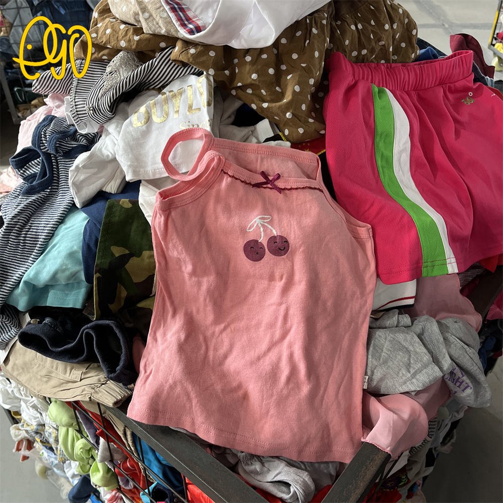 Used Clothes Kids Children Summer Wear Wholesale Used Children Spring/Autumn Mixed Clothes In Bales Used Clothes Factory