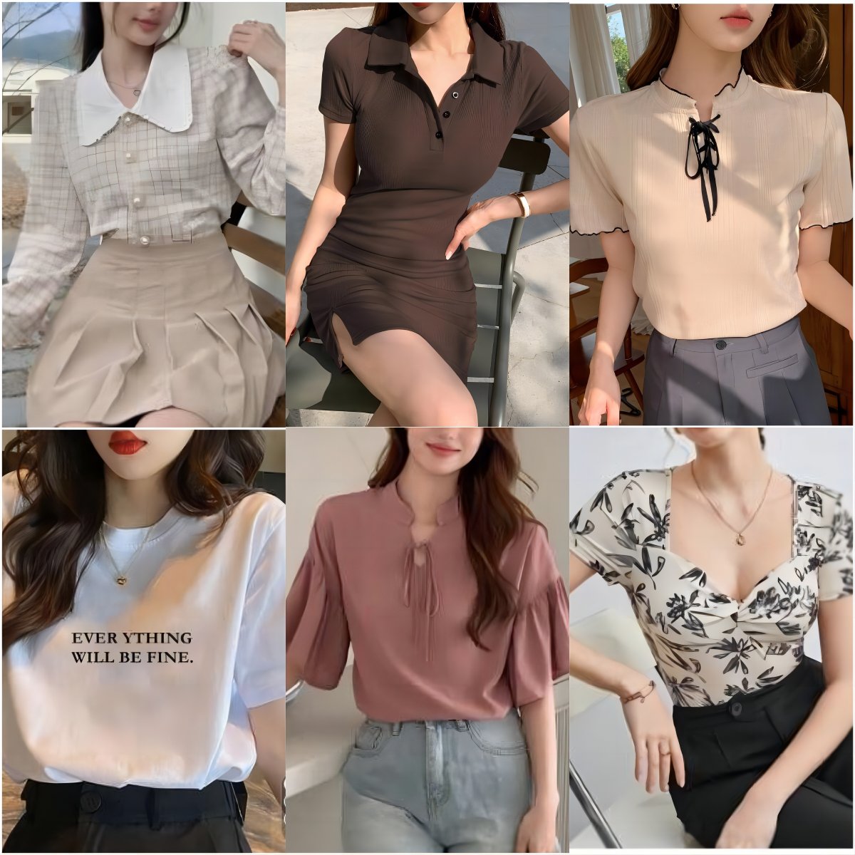 Branded Clothes Women's Mix Style Stock Dresses T-shirts ropa mujer Small Shirts Pants Skirts Used Clothes
