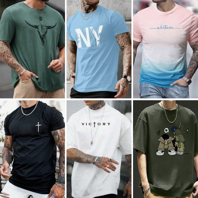 Men's Casual Wear And Latest Design womens T-shirt short long Sleeve Running Jogging Athletic apparel stock