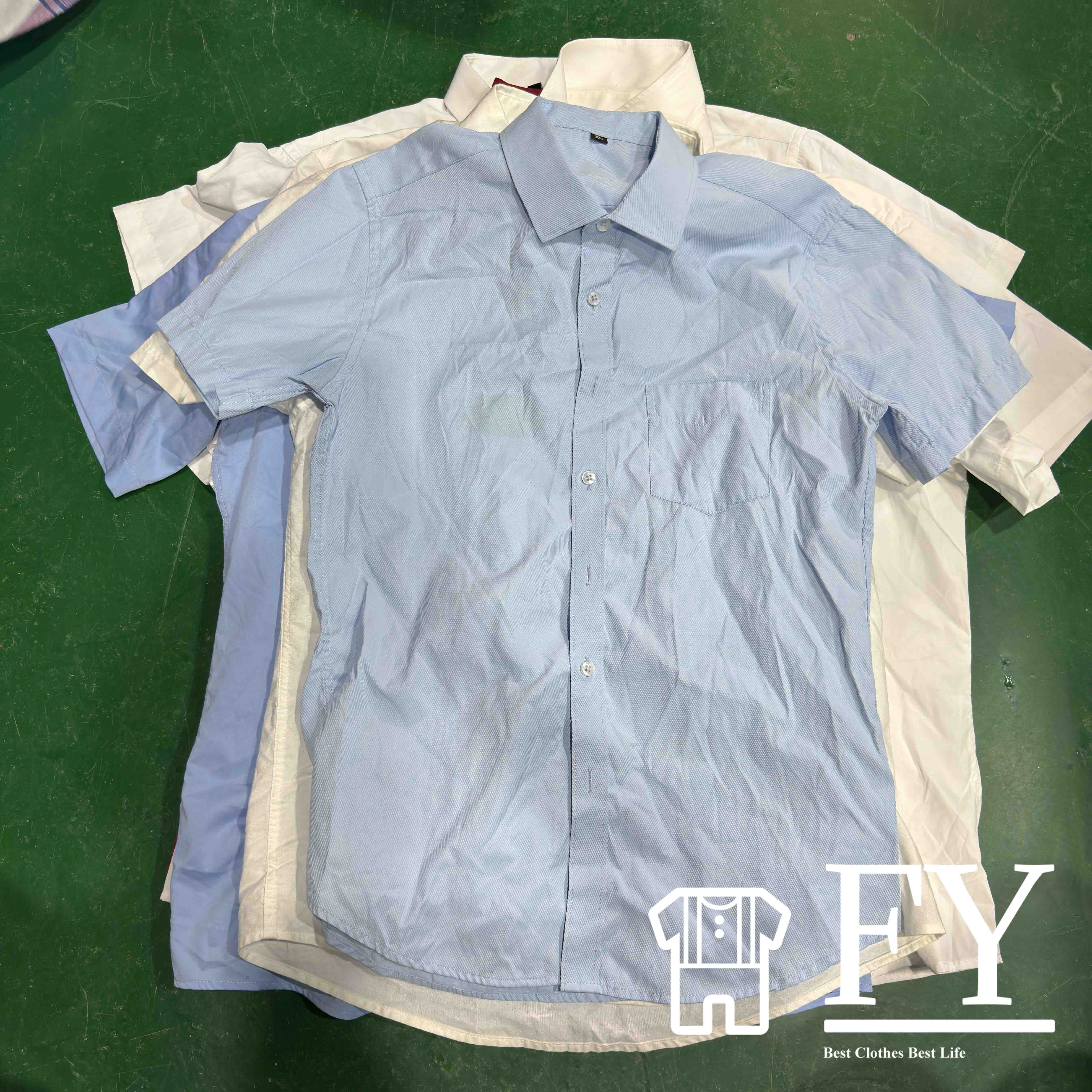 FengYang Ukay White Shirt Summer Branded Used Clothes Bales for Men Women Used for Adult Grade A Clothes Used