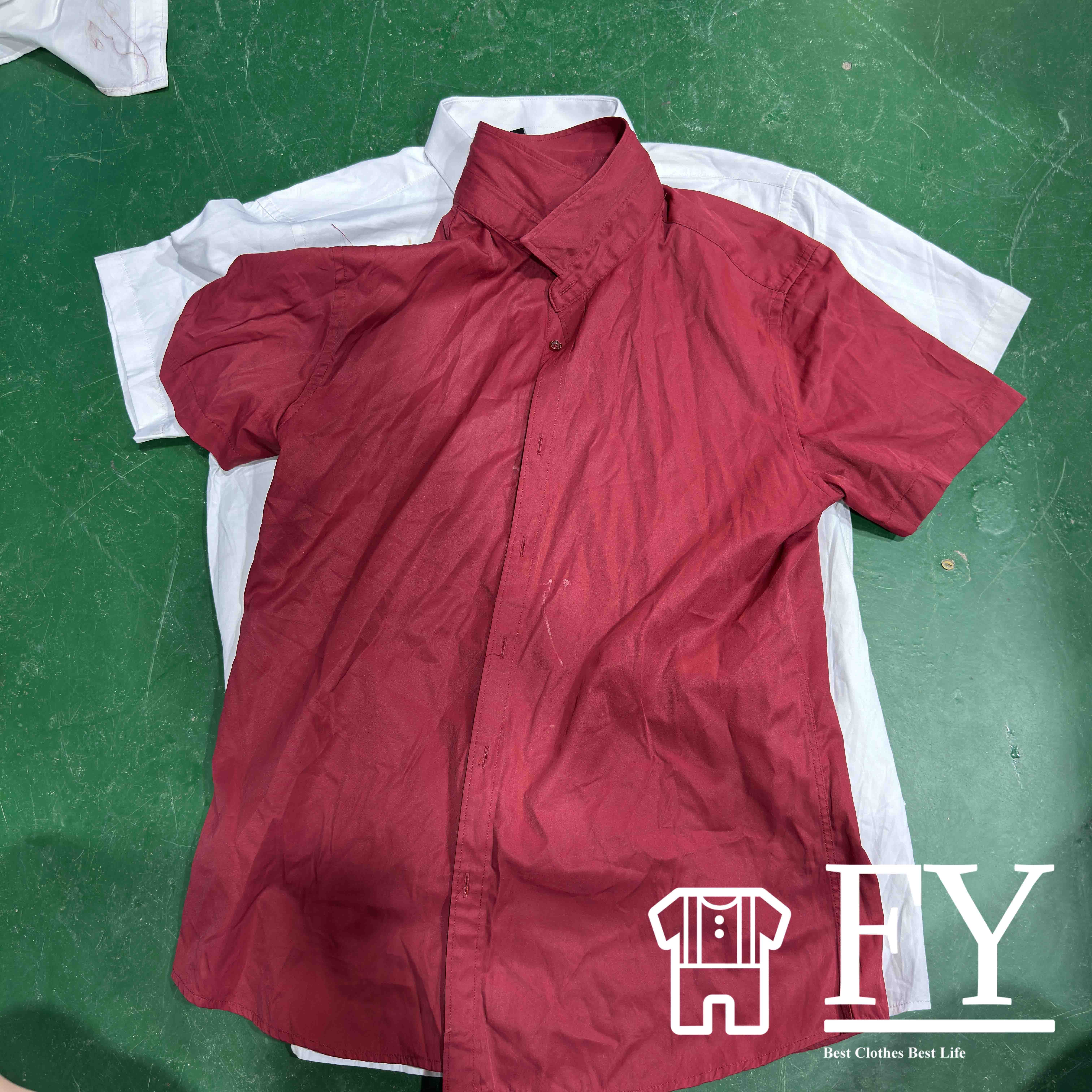FengYang Ukay White Shirt Summer Branded Used Clothes Bales for Men Women Used for Adult Grade A Clothes Used