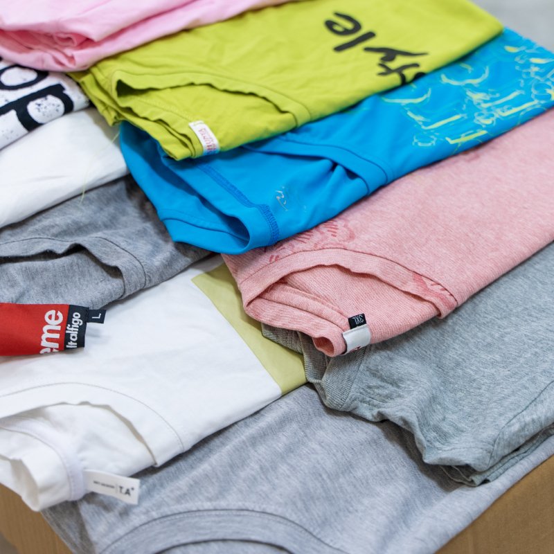 High Quality American Summer Mixed Clothing T-shirt Bundle Used Clothes