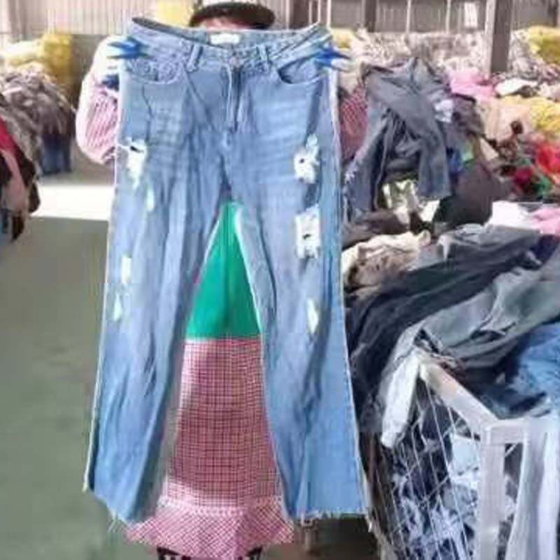 Hot selling cheap fashion summer mixed used clothes skirt, pant, jacket Used Clothing Lot