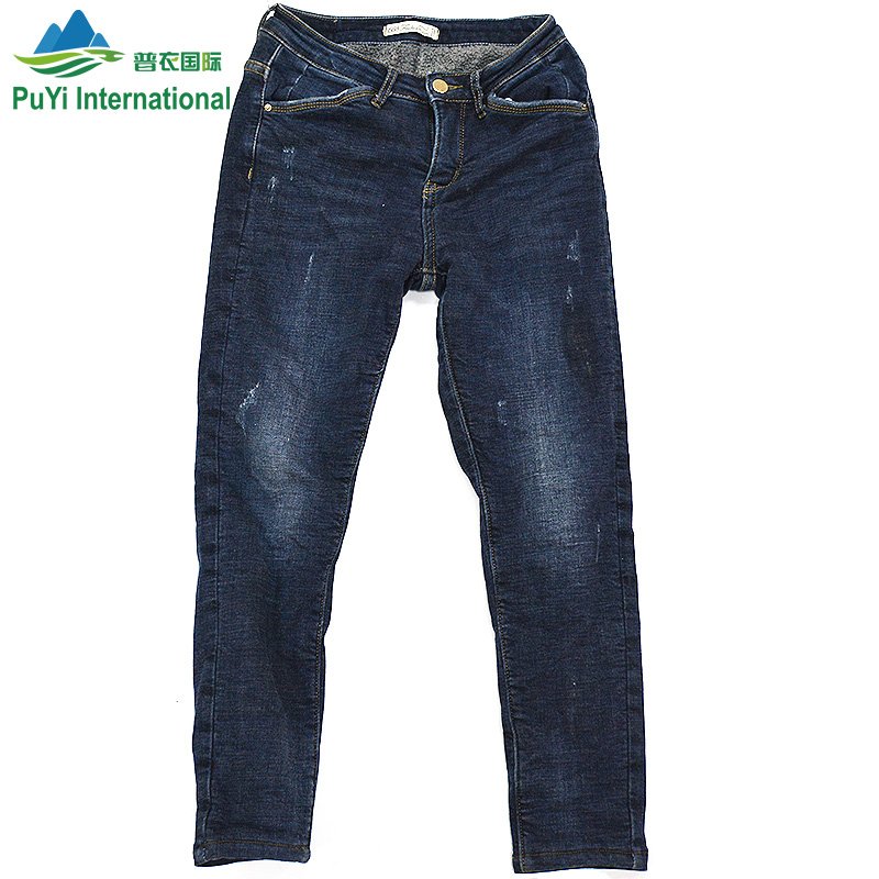 Men used jeans summer used clothes mixed used clothing men ladies winter jeans denim pants